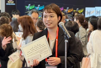 「日本臨床獣医学フォーラム 第27回年次大会 2025」にて友野悠助教が受賞(2025/9/30 配信)